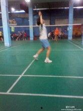 羽毛球教练吃瓜,揭秘赛场背后的趣味瞬间